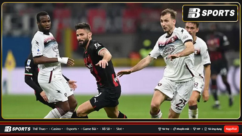 Kết quả cuối cùng AC Milan hòa Salernitana 1-1
