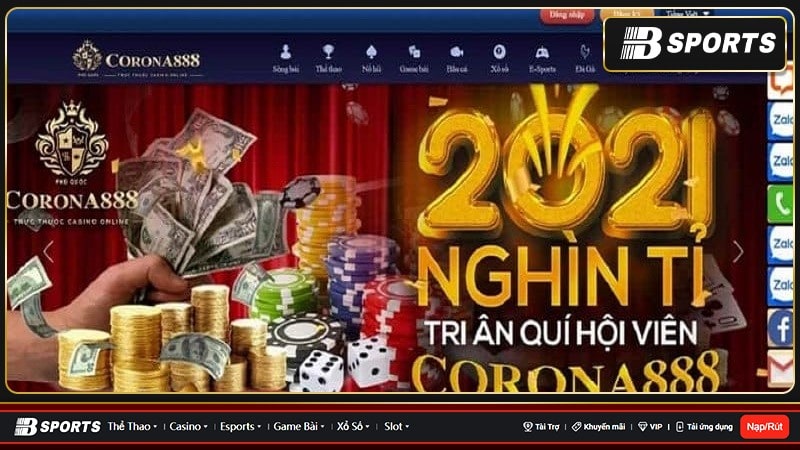 Ưu điểm vượt trội của corona 888 casino bạn nên biết