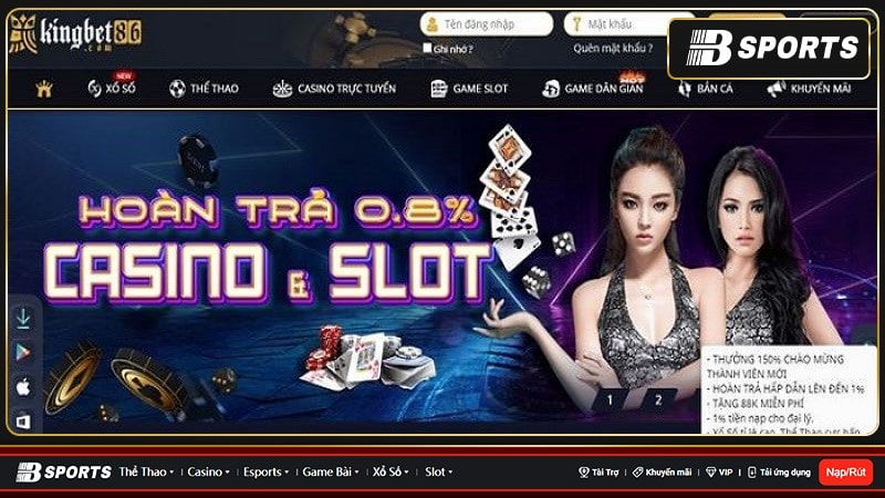 Hướng dẫn cách chơi game tại live casino kingbet86.com dành cho newbie
