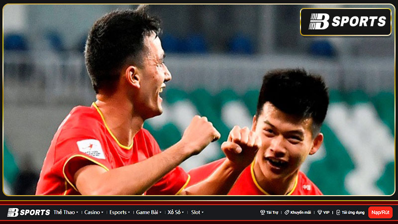 Đội U20 Trung Quốc đã giành thắng lợi 2-0